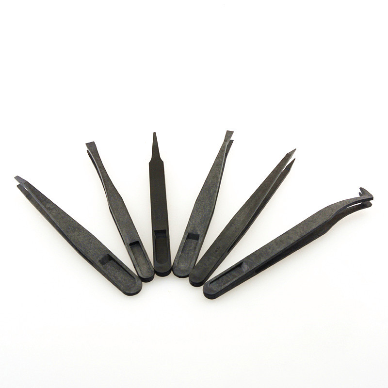 정전기 방지 탄소 섬유 핀셋 키트 ESD 플라스틱 핀셋 - Electronics Repair Tool Kit 리뷰 및 가격
