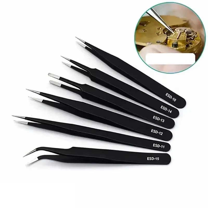 정밀 핀셋 세트 ESD 정전기 방지 수리 도구 전자제품 - Electronics Repair Tool Kit 리뷰 및 가격
