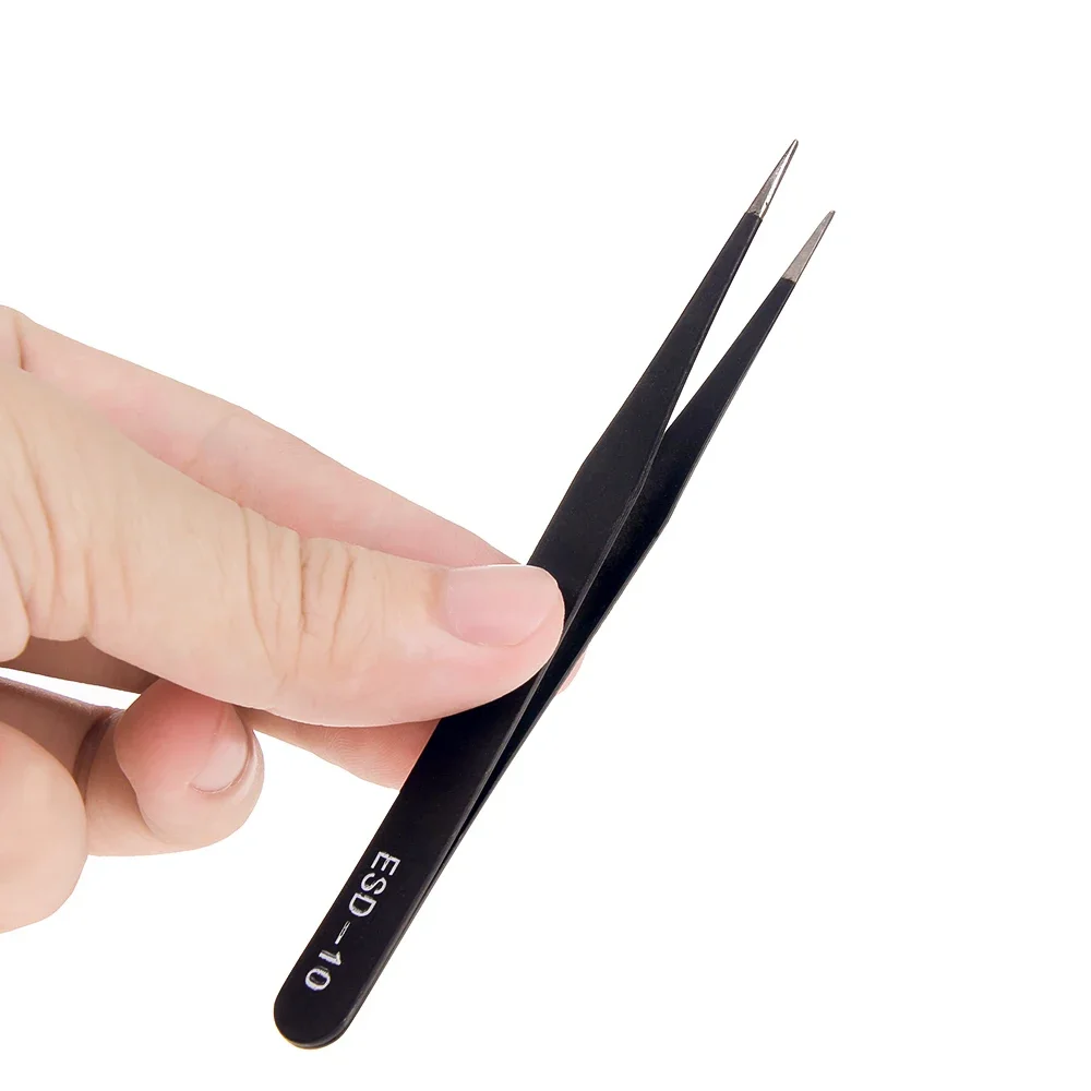 6pcs 정밀 핀셋 세트 ESD 정전기 방지 스테인레스 - Electronics Repair Tool Kit 리뷰 및 가격