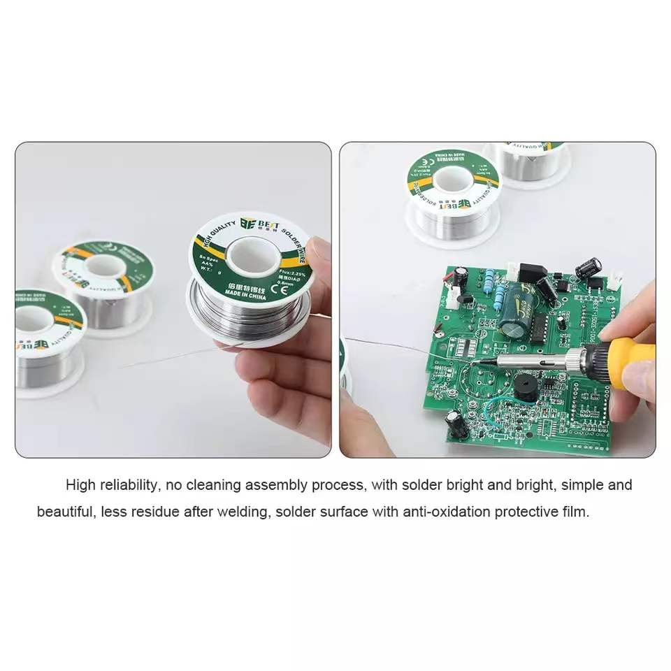 Kawat 솔더 테르바이크, 로진, 주석, Leleh, - Electronics Repair Manual 리뷰 및 가격