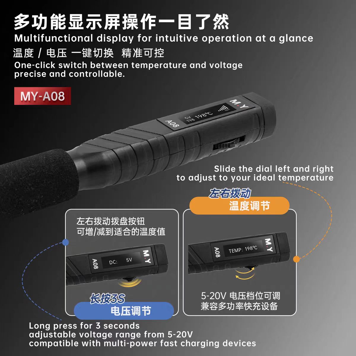 YCS MY-A08 USB-C 디지털 용접 펜 도구 디 - Electronics Repair In My Area 리뷰 및 가격