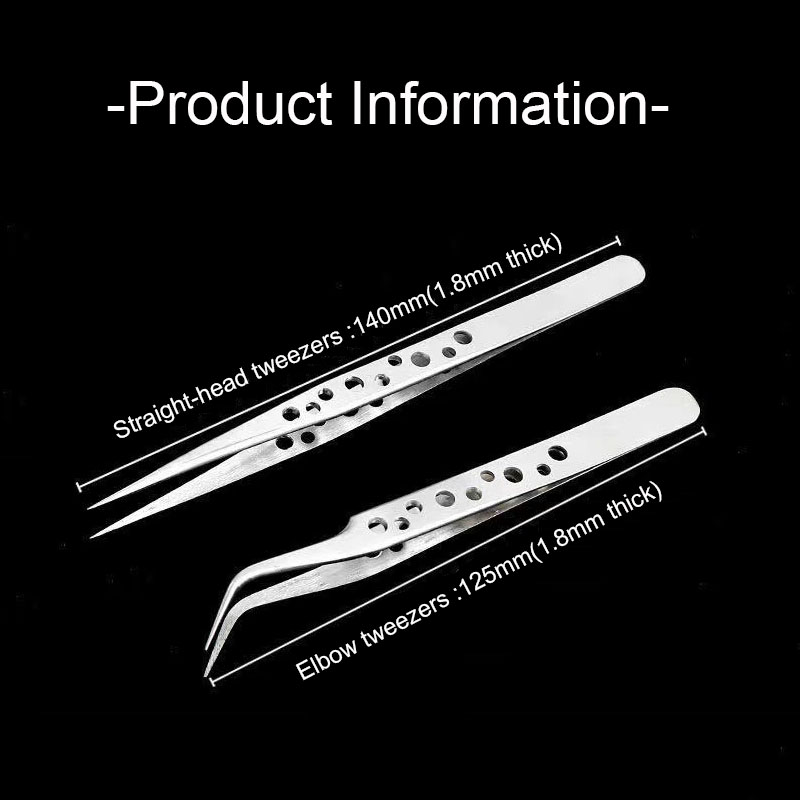산업용 핀셋 전자 정전기 방지 정밀 스테인레스 곡선 스 - Electronics Repair Tool Kit 리뷰 및 가격
