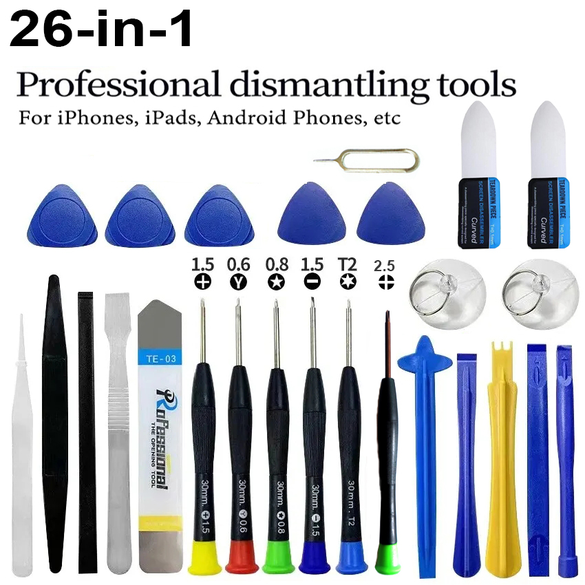 26 in 1 휴대폰 수리 도구 세트, 아이폰, 삼성, - Electronics Repair Manual 리뷰 및 가격