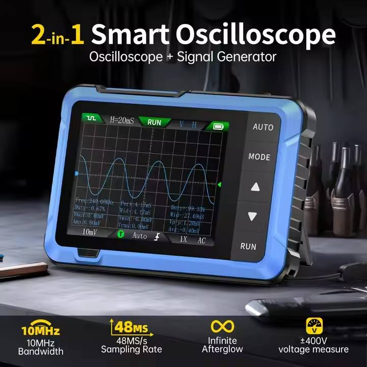 DSO510 미니 휴대용 2 in 1 핸드헬드 디지털  - Electronics Repair In Usa 리뷰 및 가격