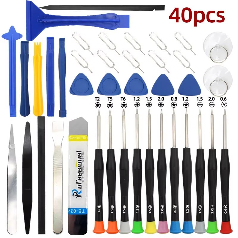 40/42 in 1 휴대폰 수리 도구 세트, 아이폰용  - Electronics Repair Manual 리뷰 및 가격