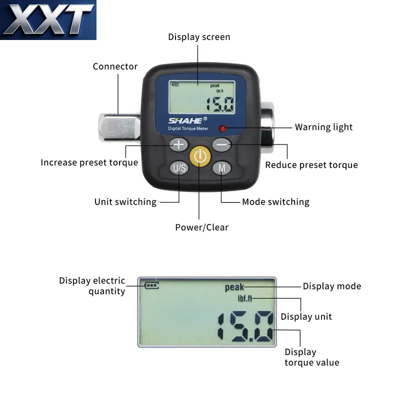 XXT 샤헤 디지털 토크 렌치 어댑터 전자 토크 도구, - Electronics Repair In Usa 리뷰 및 가격